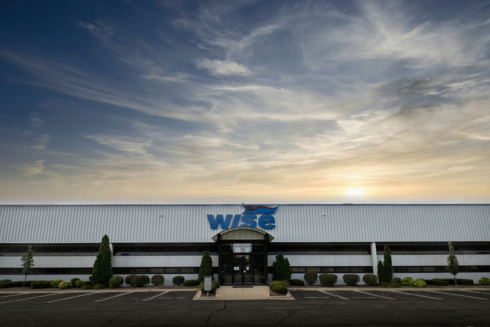 Headquarters — St. Charles Plant 1 — 150,000 sq ft Wise Plastics manufacturing facility at 3810 Stern Ave, St. Charles IL 60174