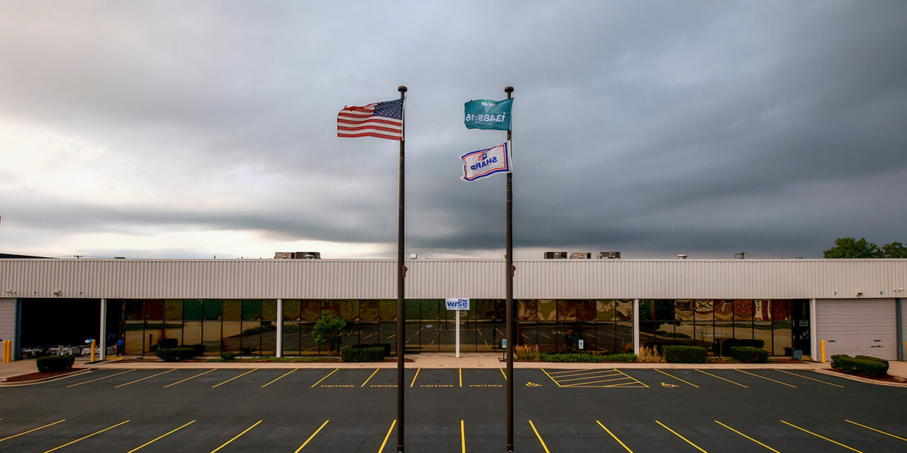 West Chicago Plant 3 — 100,000 sq ft Wise Plastics manufacturing facility at 1701 W Hawthorne Ln, West Chicago, IL 60185