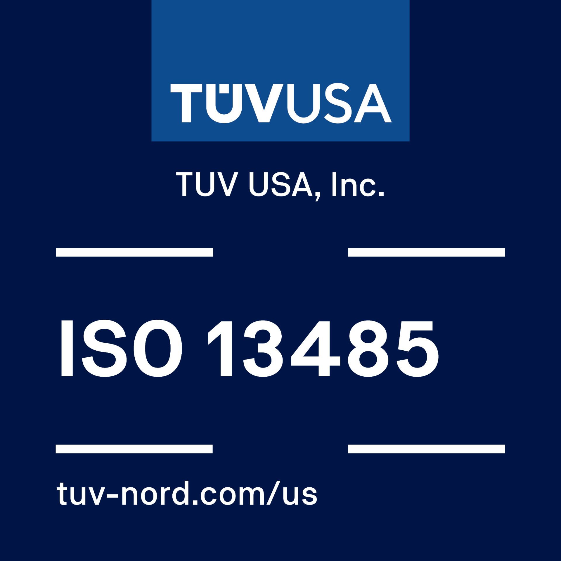 ISO 13485:2016 Certificate